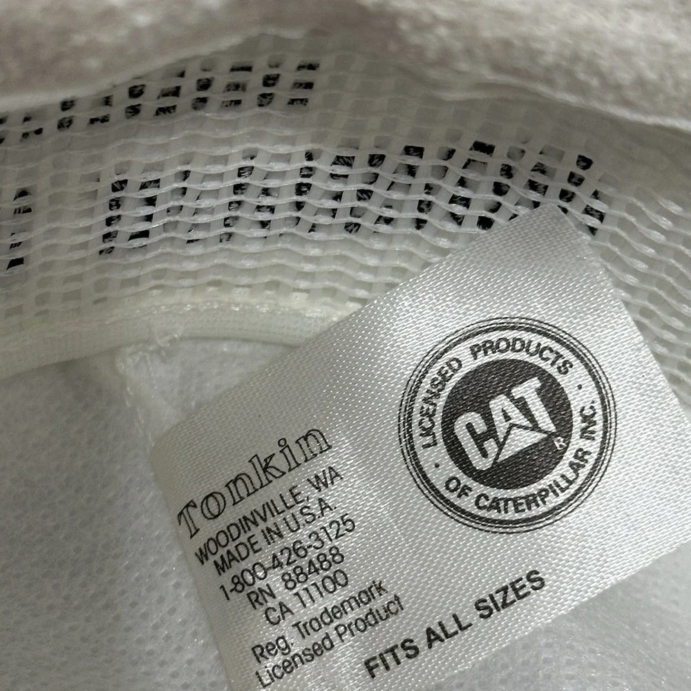 Vintage CAT Engine Division Retiree Strapback Hat Cap Rare Caterpillar